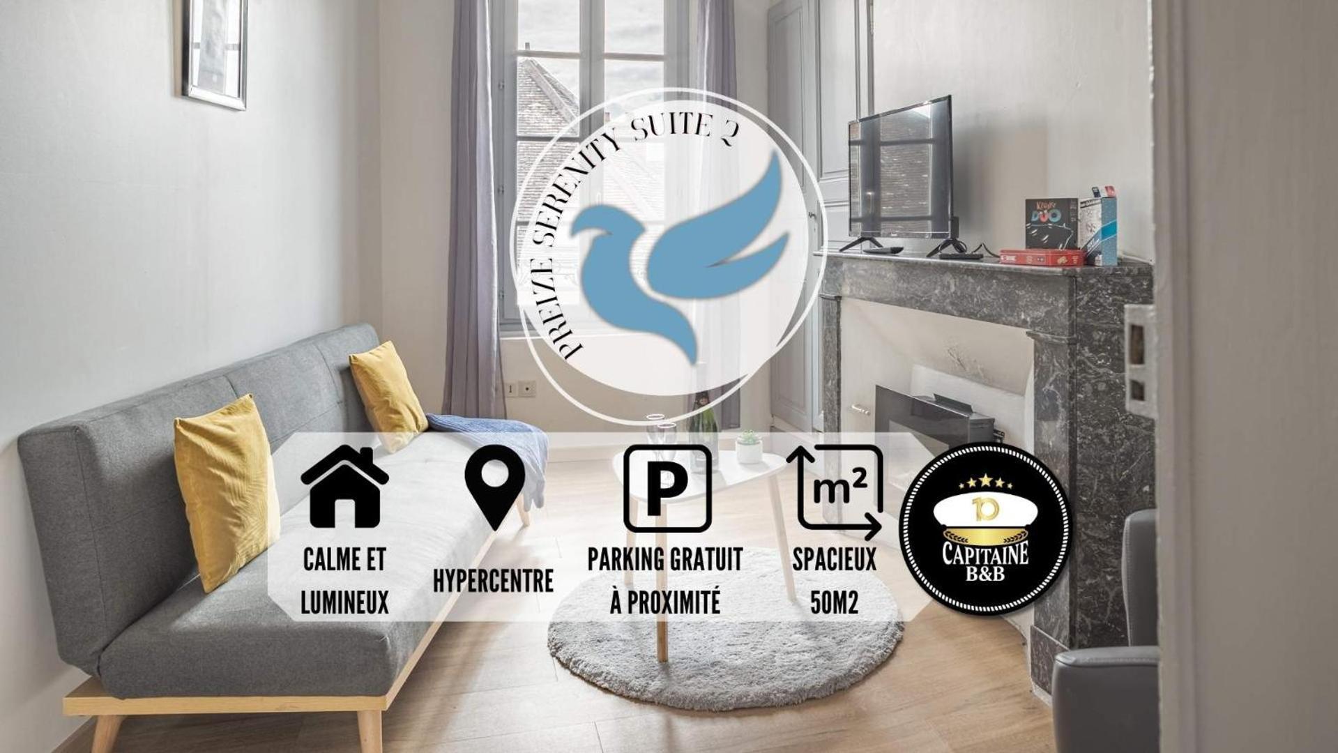 Preize Serenity Suite 2 - Hypercentre - 2 Pers. Труа Экстерьер фото